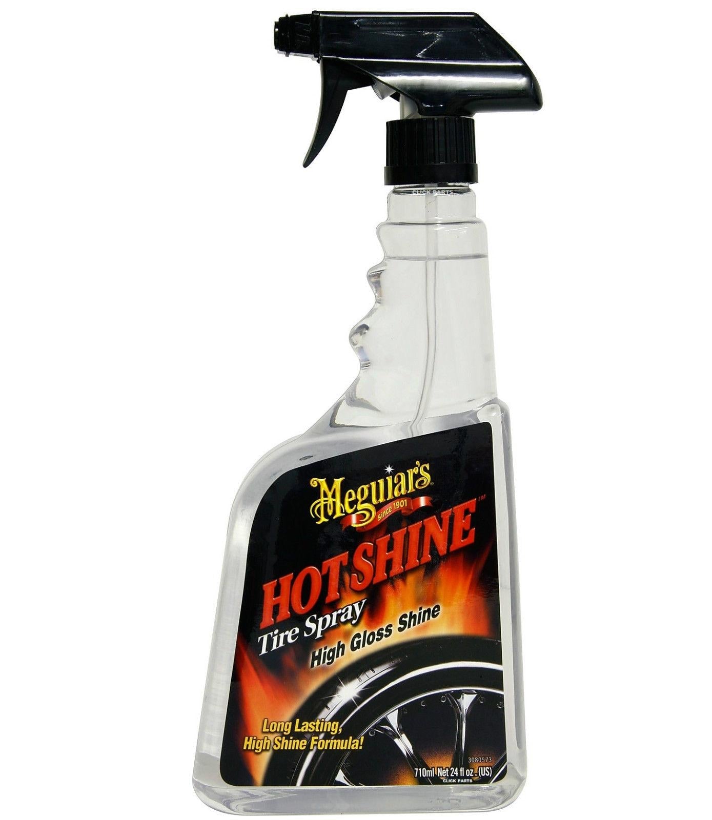 Meguiar's High Gloss Hot Shine Car Wheel Tyre Blacking Dressing Polish Spray